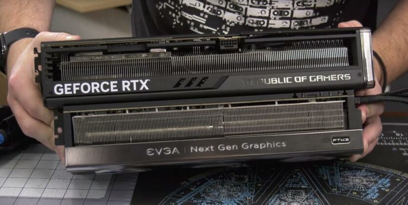 EVGA GeForce RTX 4090 FTW3 Prototype Dismantled And Tested Club386