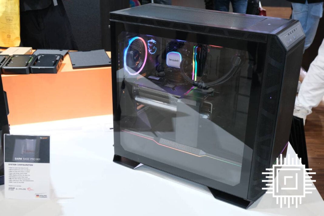 Be Quiet Unveils Massive Dark Base Pro 901 Chassis Supporting Inverted