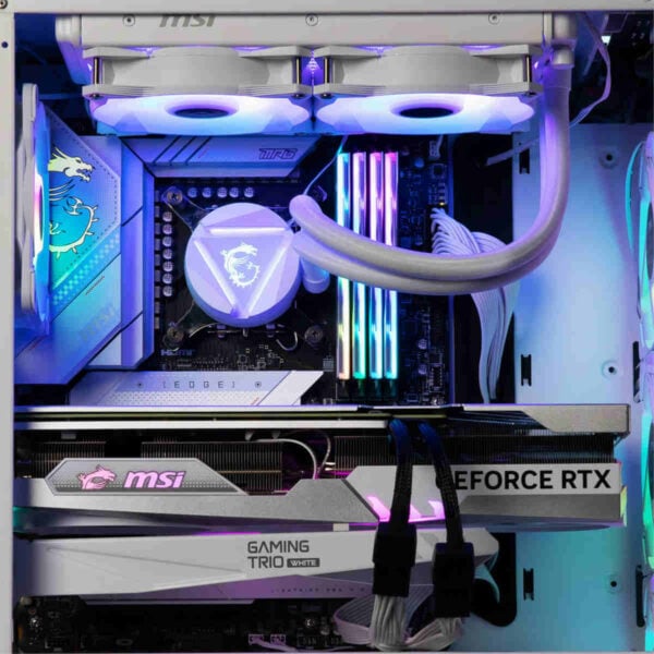 MSI flaunts snow white Nvidia GeForce RTX 40 Series graphics card ...