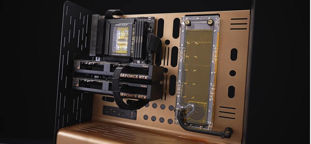 Check out this amazing Asus ProArt case mod with stealth tubing | Club386