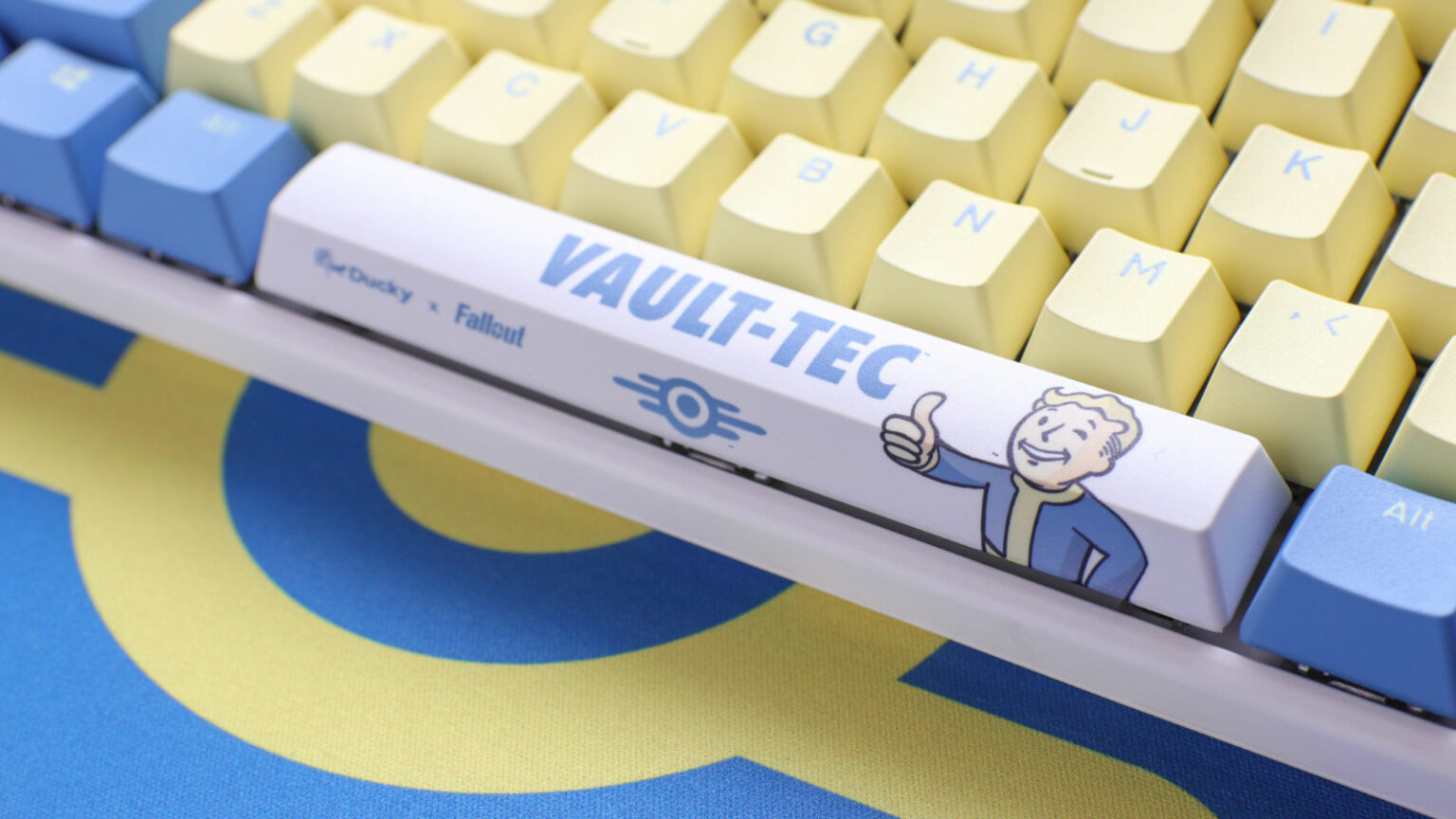 Check out this limited edition Fallout gaming keyboard from Ducky