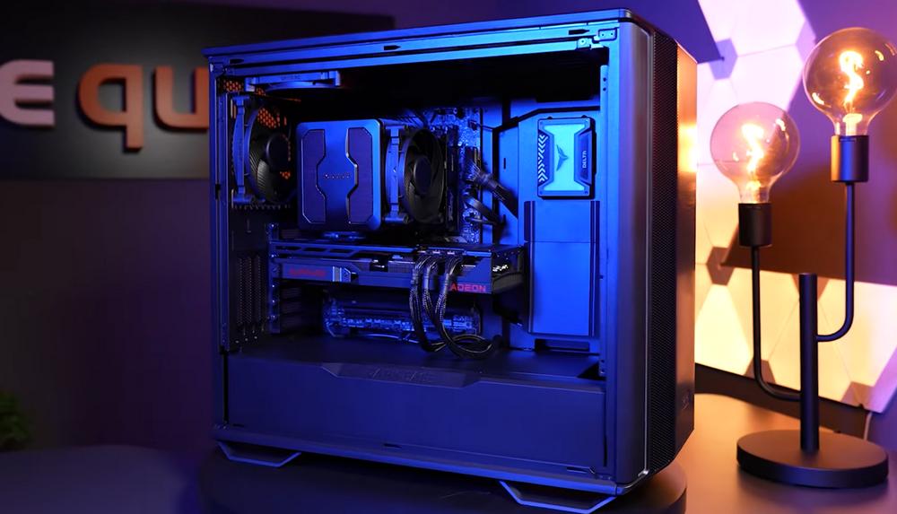 Build a fancy inverted PC with be quiet!'s Dark Base 701 mid-tower case ...