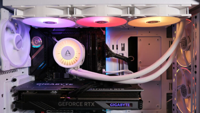 Our Arctic Liquid Freezer III 420 review shows a beautiful behemoth.