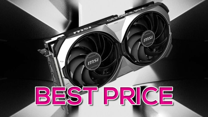 MSI RTX 4070 spirals down to its best price ever