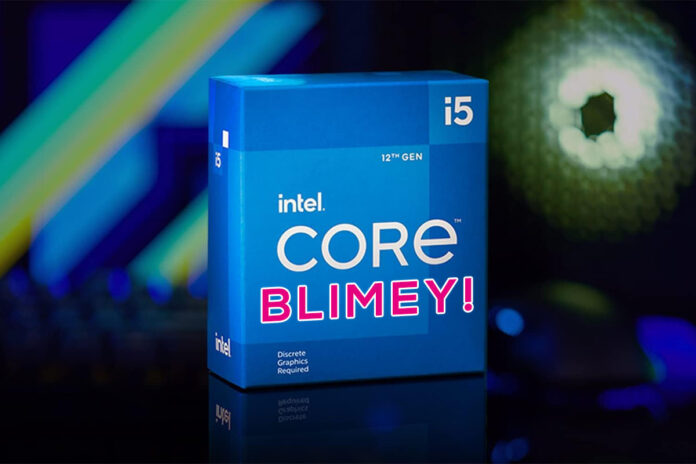 Intel Core i5 12400F - Core Blimey!