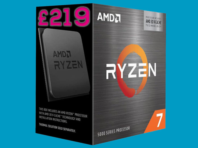 AMD Ryzen 7 5700X3D deal punts the CPU to its best price