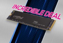 Crucial T500 SSD has an incredible deal on right now.