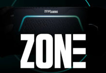 Zotac promotional image for its Zone handheld