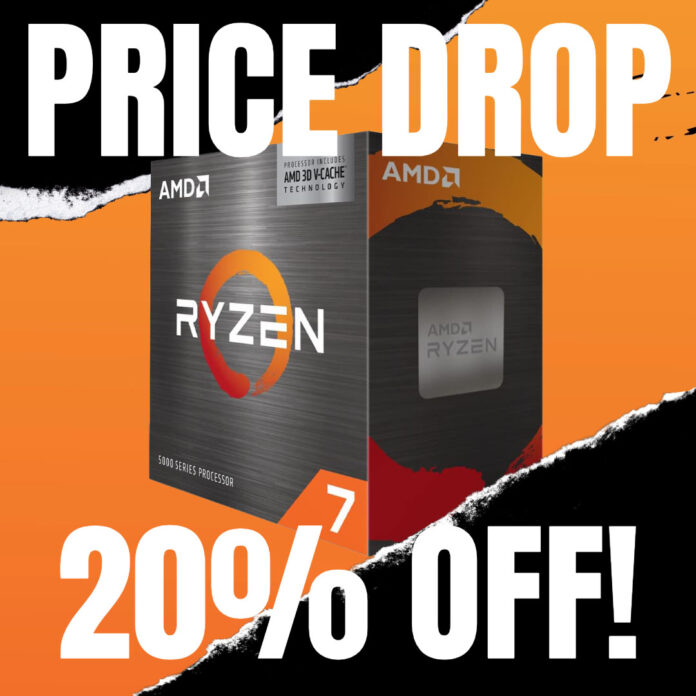 Deal of the day: AMD Ryzen 7 5700X3D drops to lowest price ever