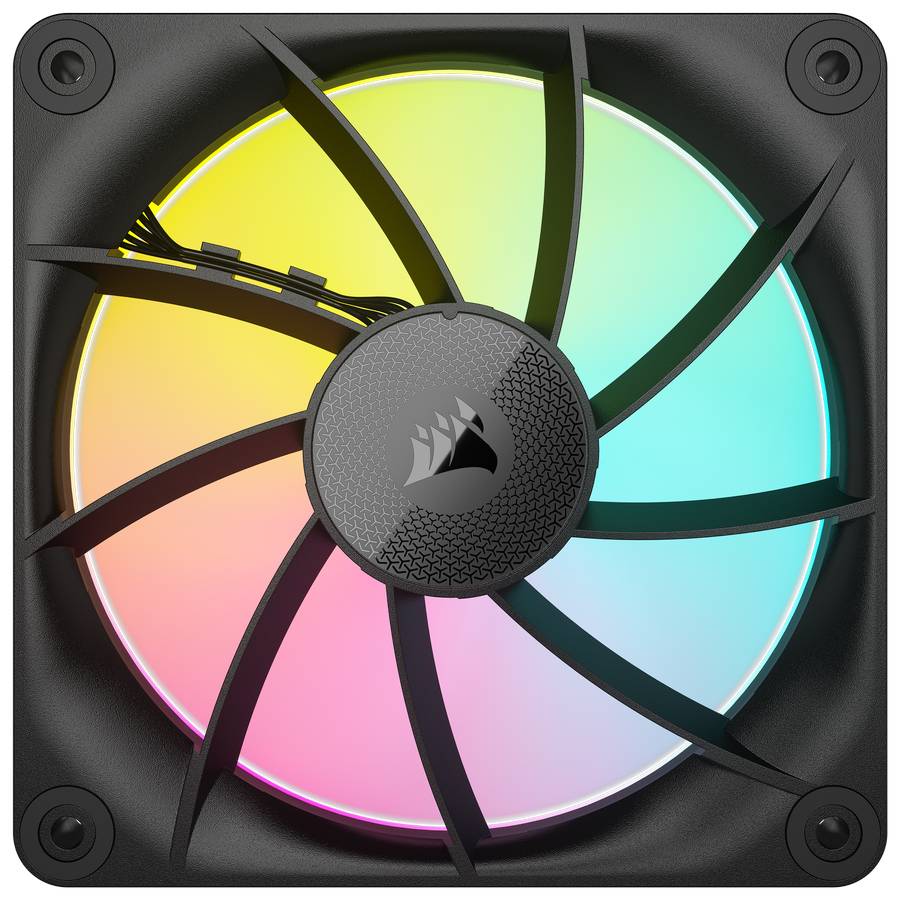 Black Corsair LX RGB fan rear.