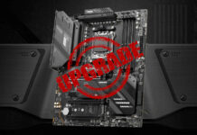 MSI MAG X670E TOMAHAWK motherboard.