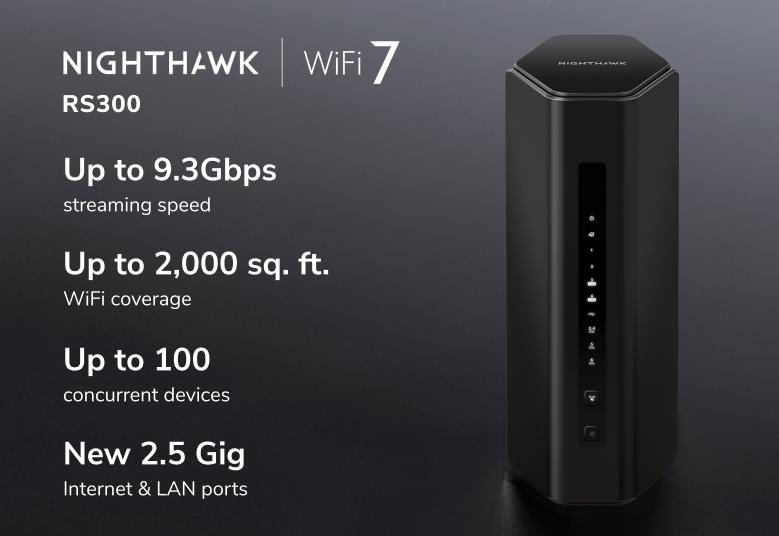 Netgear RS300 router specs.