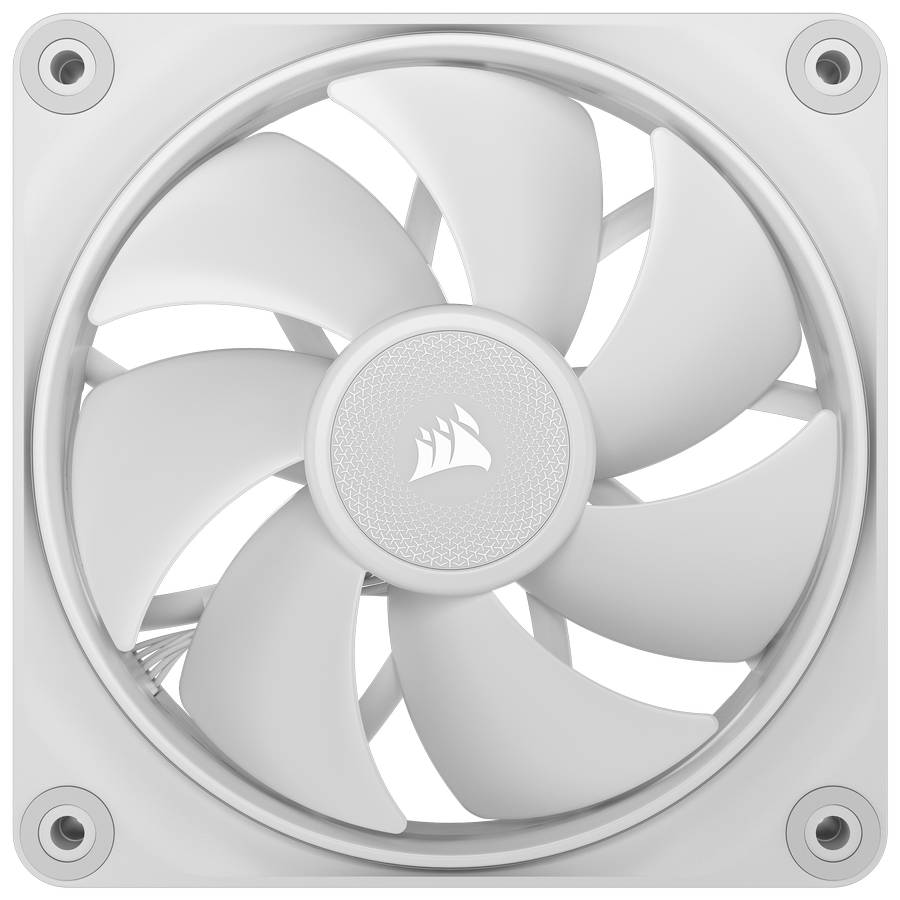 White Corsair LX RGB fan.