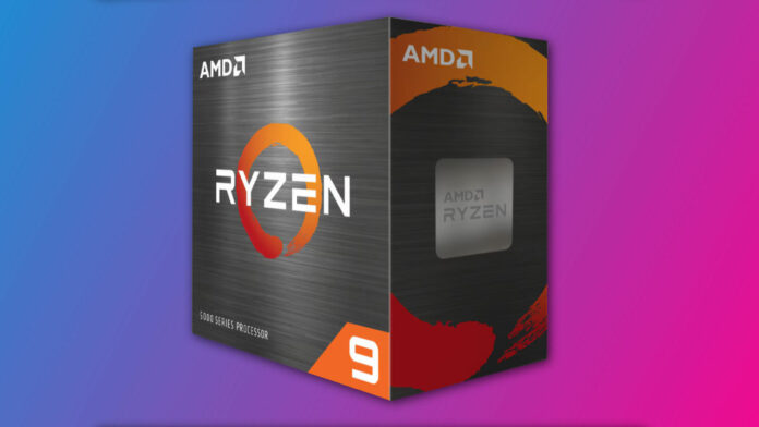 AMD Ryzen 5000XT CPU retail box.