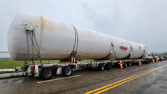 A super load, bound for Intel's new Ohio facility