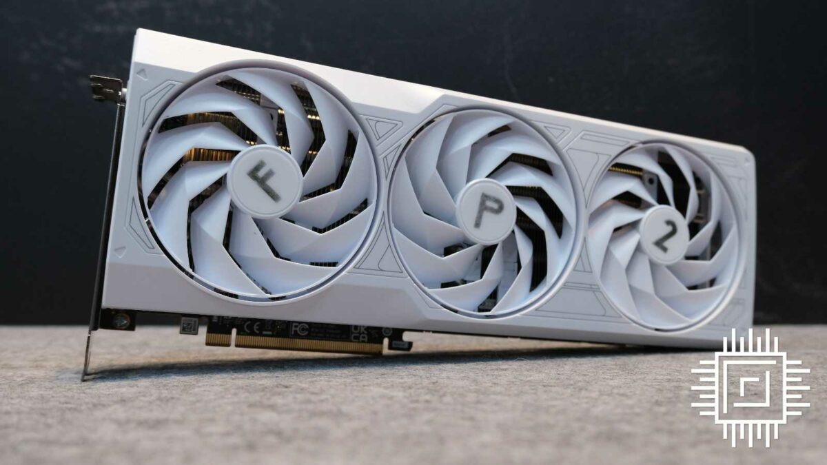 Sapphire Radeon RX 7700 XT Frostpunk 2 graphics card white faceplate.