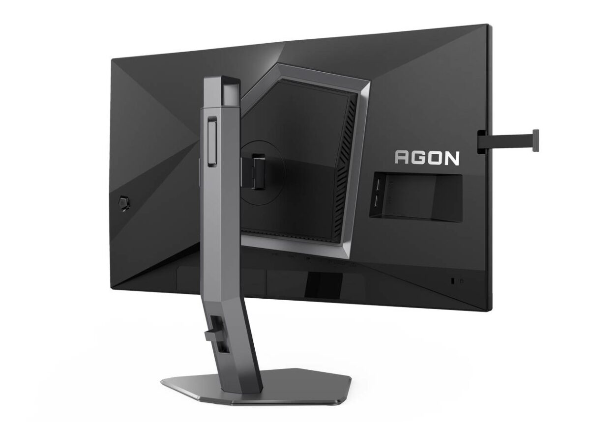 AOC AG246FK monitor rear.