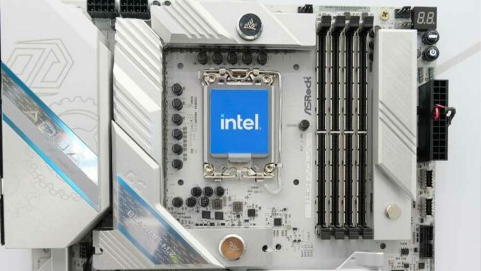 ASRock Z870 Motherboard for Intel Core Ultra CPUs.