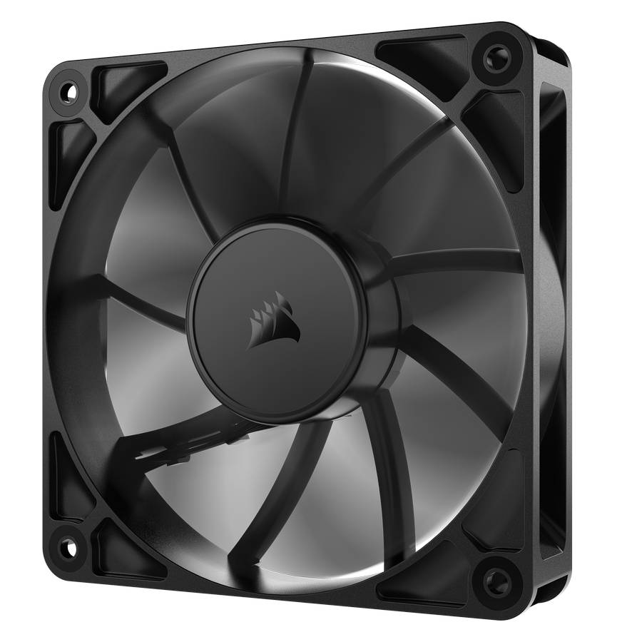 Black Corsair RS fan rear.