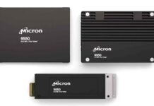 Micron 9550 NVMe SSDs.