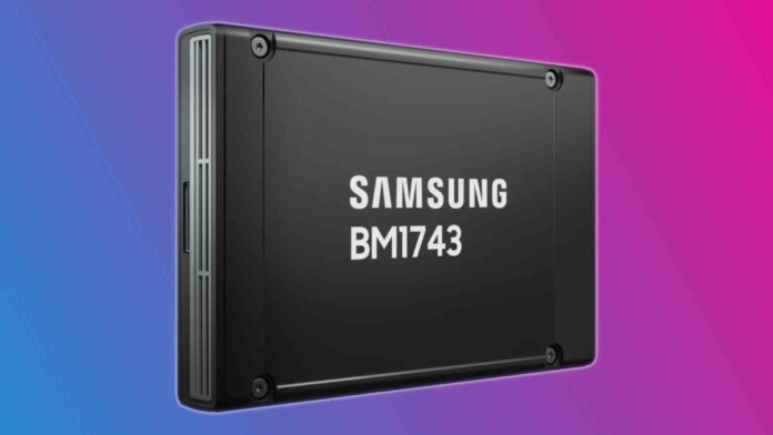 Samsung BM1743 SSD.