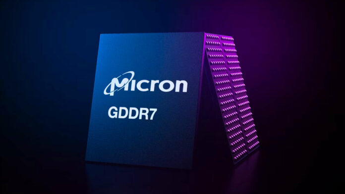 Micron GDDR7 memory.