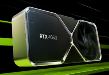 Nvidia GeForce RTX 4060 Founders Edition mock up