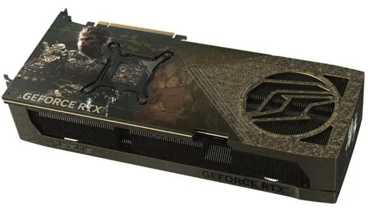 Colorful RTX 4080 Super iGame Wukong Edition back.