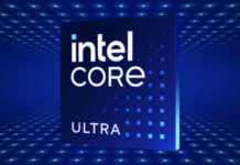 Intel Core Ultra CPU logo.