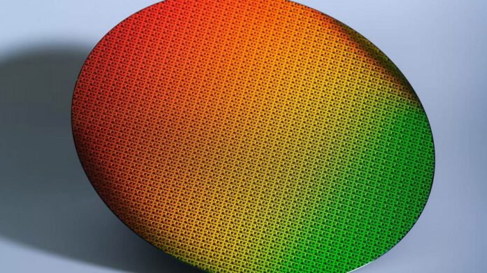 Intel Silicon Wafer.