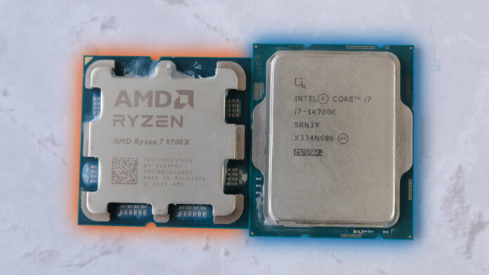 AMD Ryzen 7 9700X vs. Intel Core i7-14700K