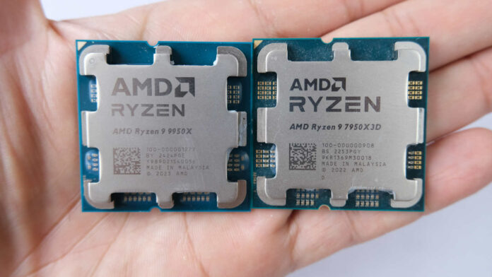 AMD Ryzen 9 9950X vs. AMD Ryzen 9 7950X3D