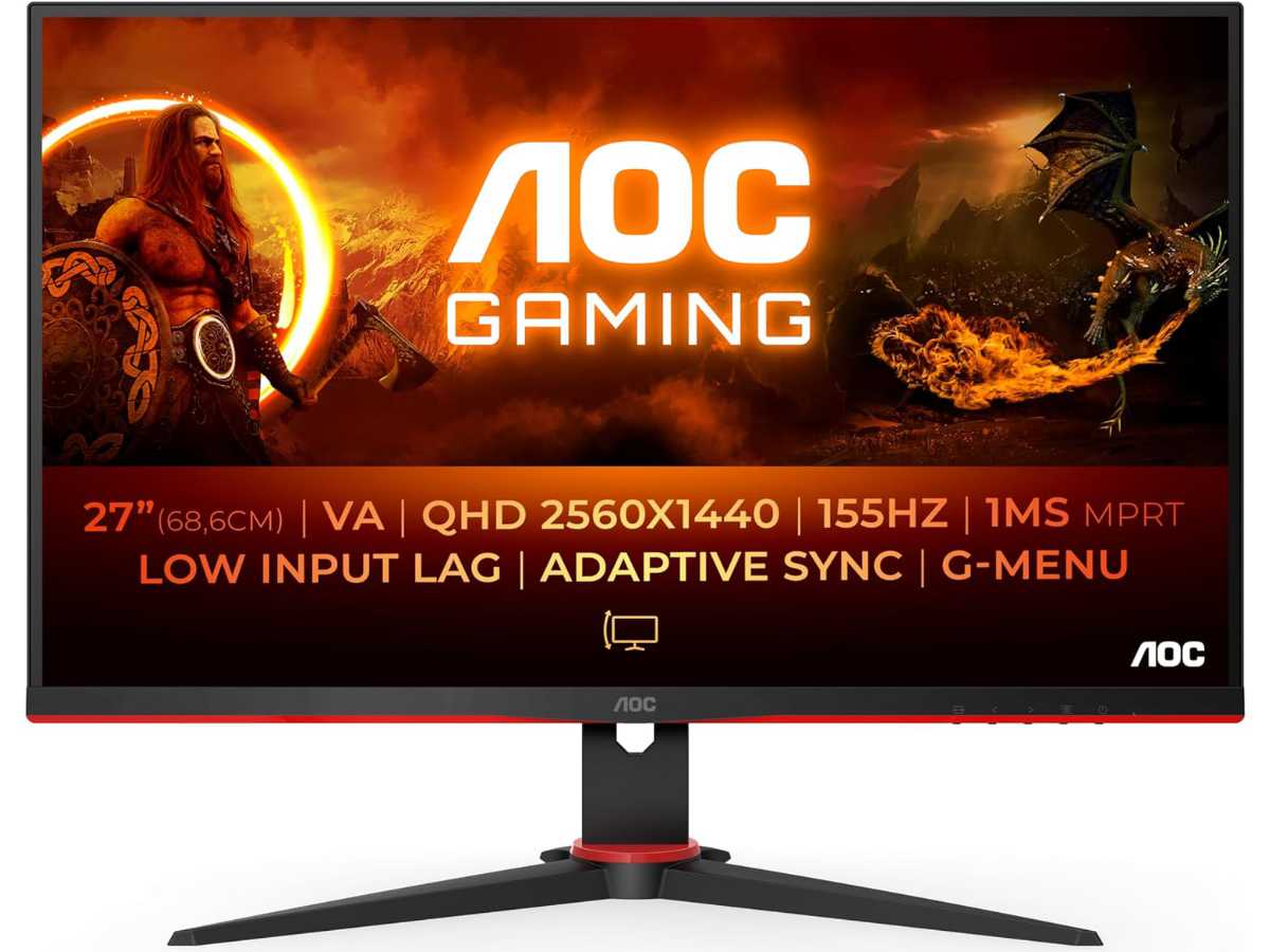 AOC Gaming Q27G2E product image.