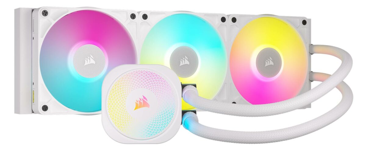 iCUE LINK Titan RX RGB 360 White.