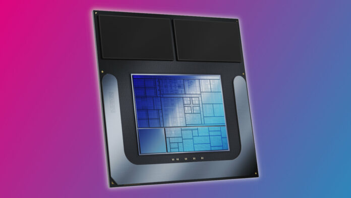 Intel Lunar Lake processor with an exposed die structure