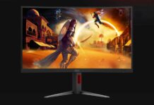 AOC Agon gaming monitor.