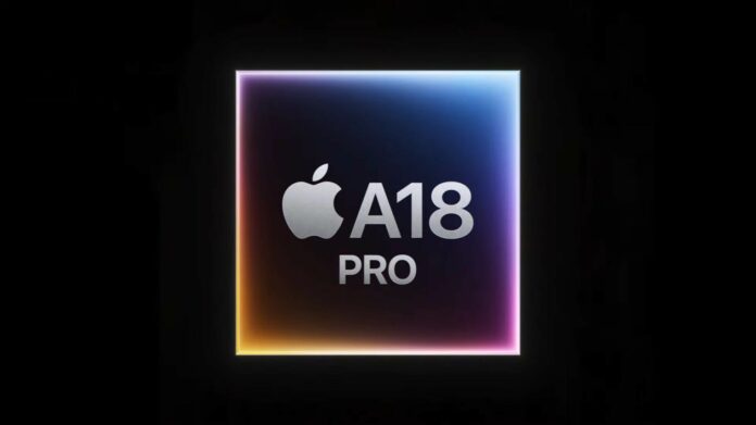 Apple A18 chip.