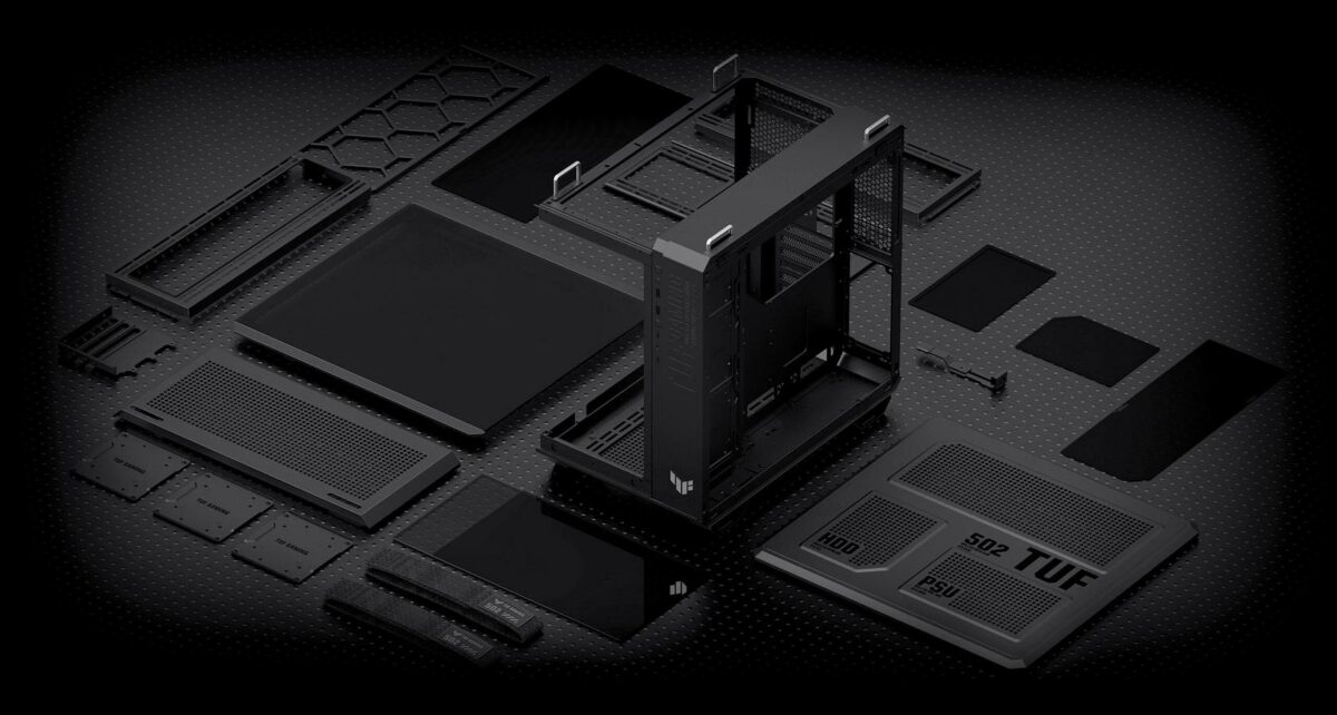 Asus TUF Gaming GT502 Horizon exploded.