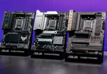 Asus motherboards.