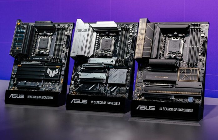 Asus motherboards.