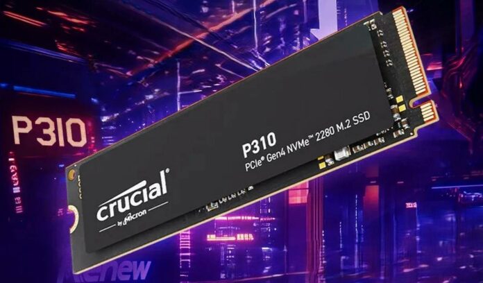 Crucial P310 SSD.