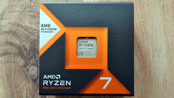 Fake AMD Ryzen 7 9800X3D.