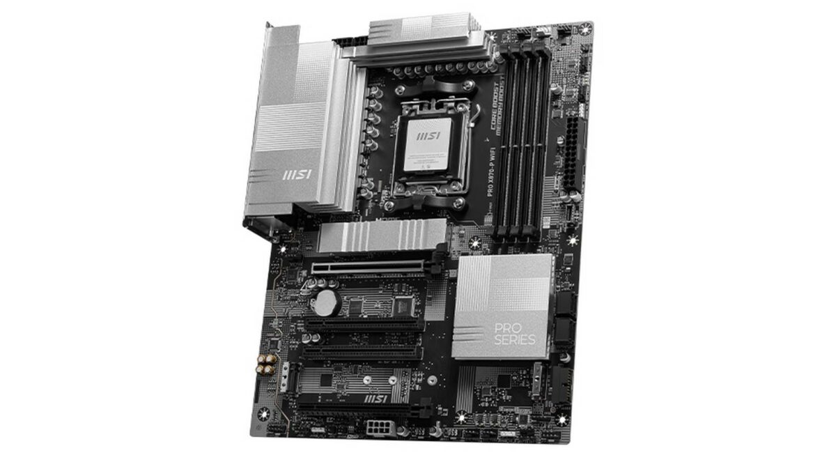 MSI Pro Series motherboard.