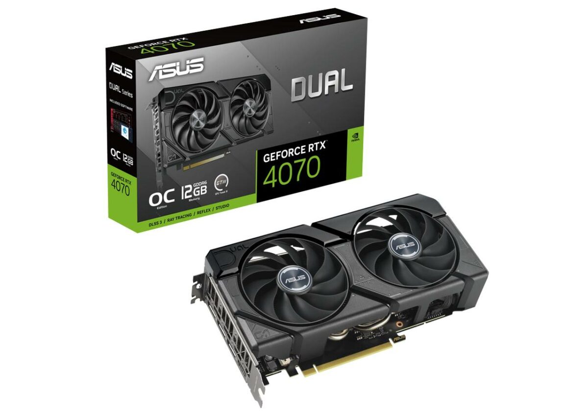 Nvidia RTX 4070 GDDR6 box.