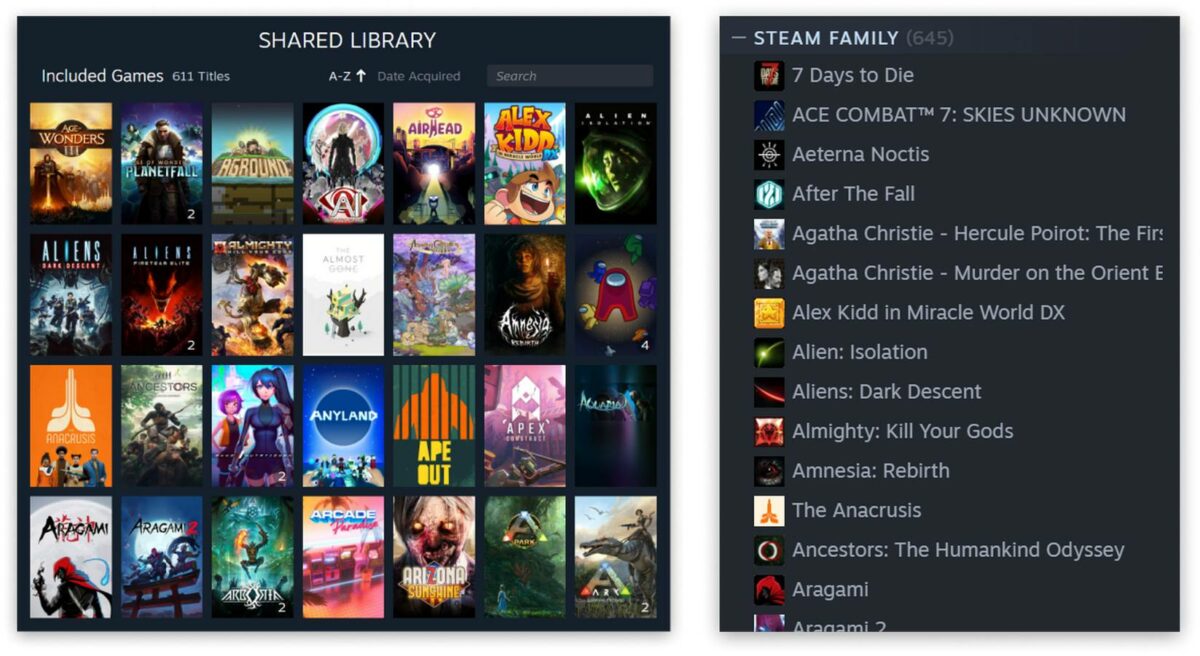 Steam Shared Library.