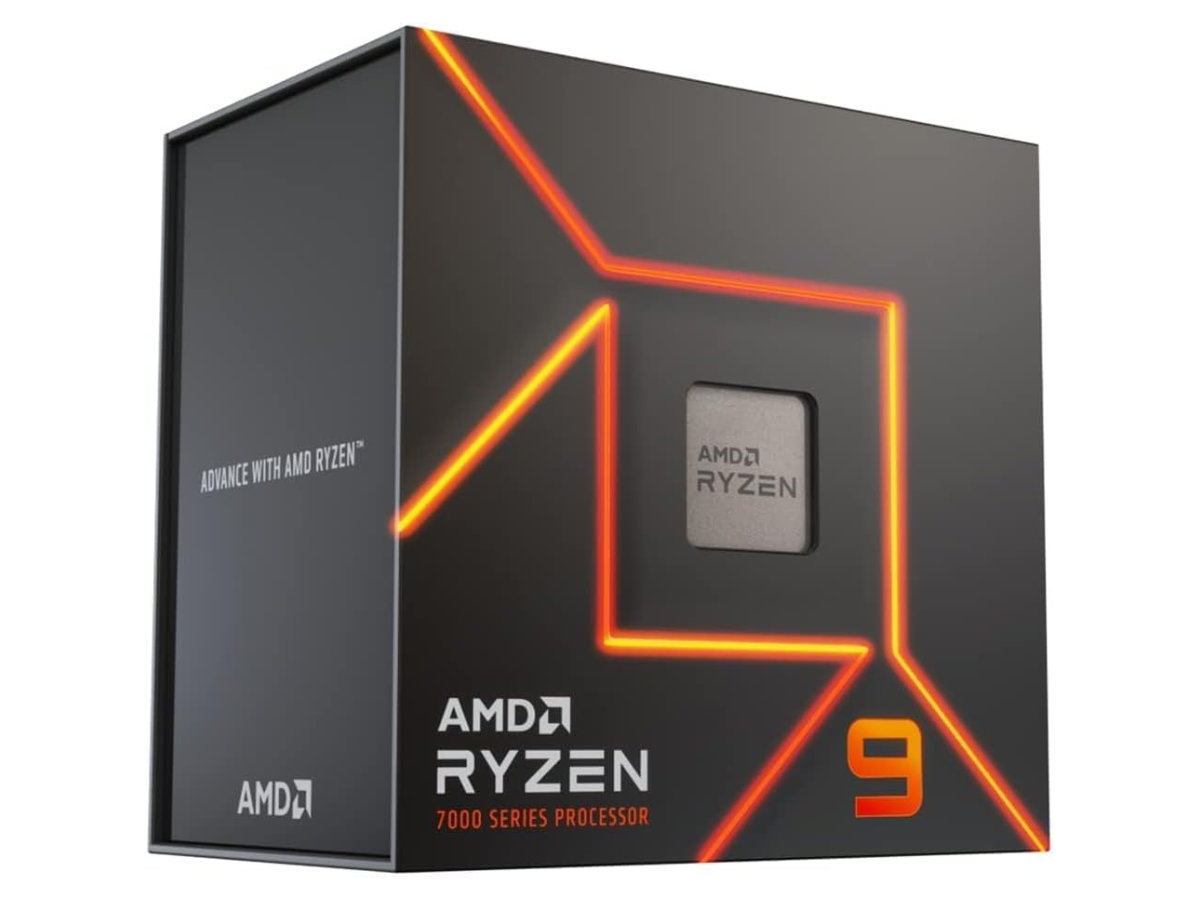 AMD Ryzen 9 7950X against a white background