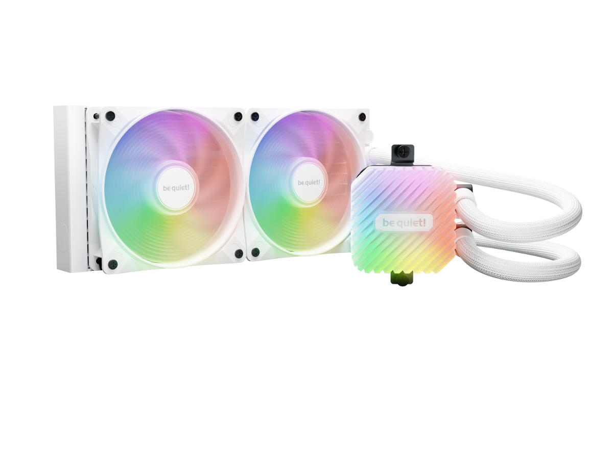 be quiet! Light Loop 240 in white.