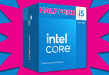 Intel Core i5-14400F falls to half price.