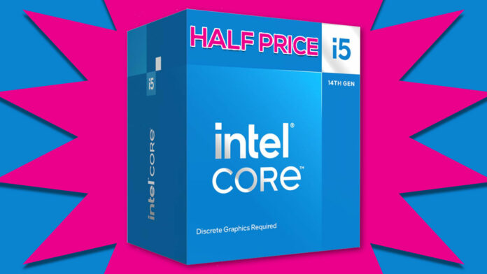 half-price Intel Core i5-14400F is at its cheapest