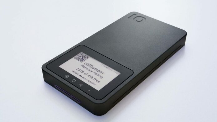 iodyne Pro Mini external SSD.